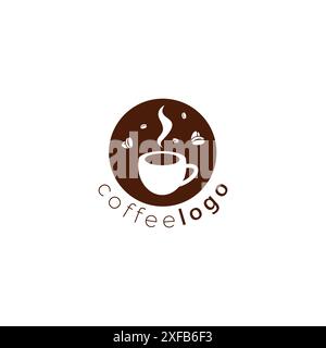 Vektor-Illustration des Coffee Cup Logos Stock Vektor