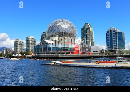 Geografie / Reisen, Kanada, British Columbia, Vancouver, Science World, ADDITIONAL-RIGHTS-CLEARANCE-INFO-NOT-AVAILABLE Stockfoto