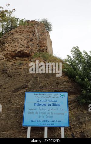 Naturschutzgebiet in der Kasbah von Algier Stockfoto