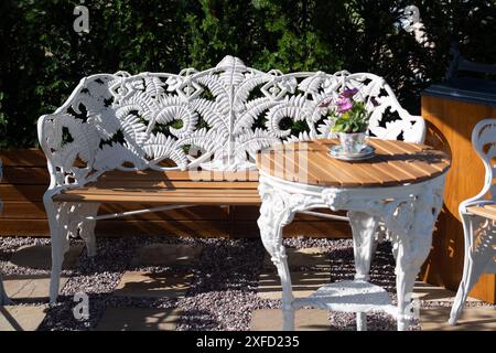 East Molesey, Großbritannien. Juli 2024. Das RHS Hampton Court Palace Garden Festival in East Molesey, Surrey. Kredit: Maureen McLean/Alamy Stockfoto