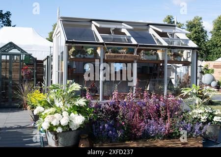 East Molesey, Großbritannien. Juli 2024. Das RHS Hampton Court Palace Garden Festival in East Molesey, Surrey. Kredit: Maureen McLean/Alamy Stockfoto