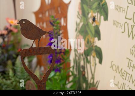 East Molesey, Großbritannien. Juli 2024. Das RHS Hampton Court Palace Garden Festival in East Molesey, Surrey. Kredit: Maureen McLean/Alamy Stockfoto