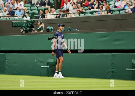 London, London, Großbritannien. Juli 2024. Impressionen während der Meisterschaft Wimbledon (Credit Image: © Mathias Schulz/ZUMA Press Wire) NUR REDAKTIONELLE VERWENDUNG! Nicht für kommerzielle ZWECKE! Stockfoto