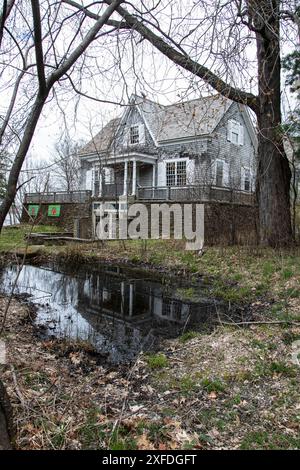 Ducks Unlimited Conservation Centre im Carleton Park an der Union Street in Fredericton, New Brunswick, Kanada Stockfoto