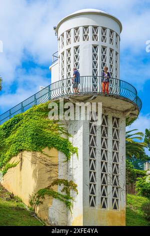 Frankreich, Gironde, Arcachon, Casino-Aussichtspunkt im Mauresque Park Stockfoto