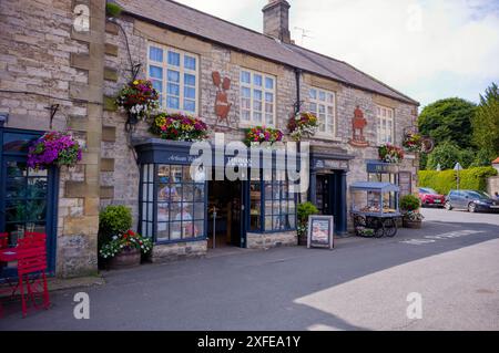 Thomas, die Bäckerei in Helmsley, North Yorkshire Stockfoto