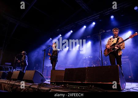 Live-Konzert der Libertines im Circolo Magnolia - Segrate, Mailand, Italien 02. Juli 2024 © Giorgia de Dato Stockfoto