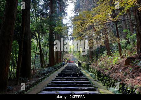 Zuihoden (Grab von Date Masamune), Grab eines Feudalherrn aus der Edo-Zeit in Otamayashita, Aoba Ward, Sendai, Miyagi, Japan Stockfoto