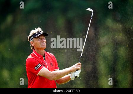 Aktenfoto vom 24-07-2021 von Bernhard langer, der auf einen „sehr emotionalen“ Abschiedsauftritt auf der DP World Tour bei den BMW International Open in Deutschland ausgerichtet ist. Ausgabedatum: Mittwoch, 3. Juli 2024. Stockfoto