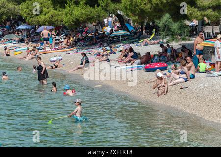 Donja Vala Beach Stockfoto