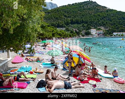 Donja Vala Beach Stockfoto