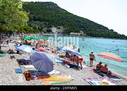 Donja Vala Beach Stockfoto