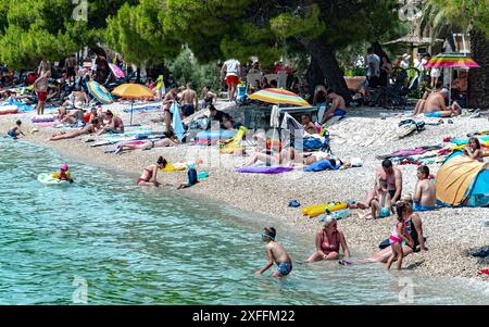 Donja Vala Beach Stockfoto