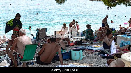 Donja Vala Beach Stockfoto