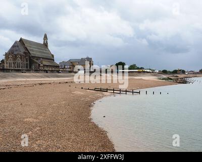 Sheerness, Kent, Großbritannien. Juli 2024. Wetter in Großbritannien: Bewölkt in Sheerness, Kent. Quelle: James Bell/Alamy Live News Stockfoto