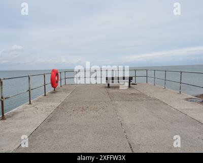 Sheerness, Kent, Großbritannien. Juli 2024. Wetter in Großbritannien: Bewölkt in Sheerness, Kent. Quelle: James Bell/Alamy Live News Stockfoto