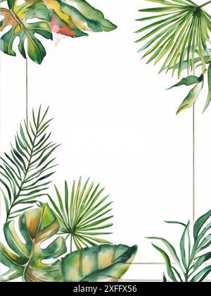 Tropisches Muster für Druck- und Bekleidungsdrucke Stockfoto