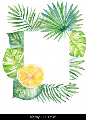 Tropisches Muster für Druck- und Bekleidungsdrucke Stockfoto