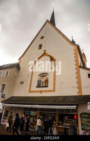 Marktkirche Saint Gangolf in Tier, Deutschland. Stockfoto