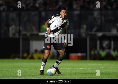 Rio de Janeiro, Brasilien, 16. Juni 2024. Fußballspiel der Teams Vasco x Cruzeiro für die brasilianische Meisterschaft im Stadion São Januário. Stockfoto