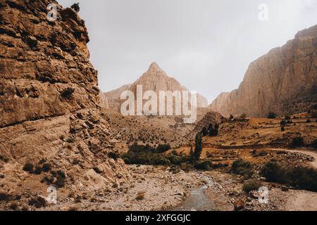 Taghia zawyat Ahansal - Tadla Azilal Marokko. Stockfoto