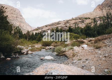 Taghia zawyat Ahansal - Tadla Azilal Marokko. Stockfoto