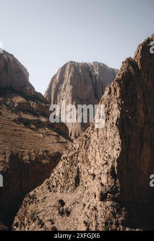 Taghia zawyat Ahansal - Tadla Azilal Marokko. Stockfoto