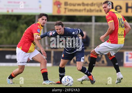 Zutphen, Niederlande. Juli 2024. ZUTPHEN, NIEDERLANDE - 3. JULI: Danny Bakker von Telstar während des oefenwedstrijd-Spiels zwischen Go Ahead Eagles und Telstar bei AZC am 3. Juli 2024 in Zutphen, Niederlande. (Foto: Peter Lous/BSR Agency) Credit: BSR Agency/Alamy Live News Stockfoto