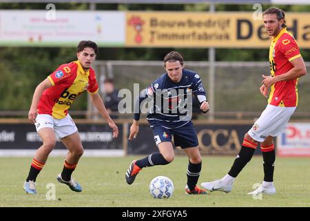 Zutphen, Niederlande. Juli 2024. ZUTPHEN, NIEDERLANDE - 3. JULI: Danny Bakker von Telstar während des oefenwedstrijd-Spiels zwischen Go Ahead Eagles und Telstar bei AZC am 3. Juli 2024 in Zutphen, Niederlande. (Foto: Peter Lous/BSR Agency) Credit: BSR Agency/Alamy Live News Stockfoto