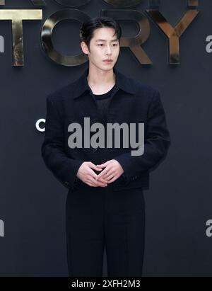 Seoul, Südkorea. Juli 2024. Der südkoreanische Schauspieler Lee Jae-wook nimmt am 3. Juli 2024 an einem Fotobesuch für die CHANEL COCO Crush Kollektion Teil. (Foto: Lee Young-HO/SIPA USA) Credit: SIPA USA/Alamy Live News Stockfoto