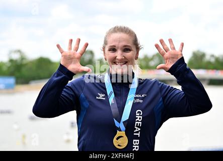 Szeged. Ungarn. 11. Mai 2024. Die ICF 2024 Canoe Sprint World Cup und Paracanoe World Championships. Szeged Olympic Wasserpark. Während der Paracanoe-Weltmeisterschaft/Kanu-Sprint-Weltmeisterschaft in Szeged, Ungarn. Stockfoto