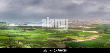 Meknes, Marokko - 20. März 2024: Sidi Chahede See in Marokko zwischen Fès und Meknes Stockfoto