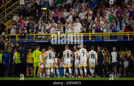 Dortmund, Deutschland. Juni 2024. Trainer Julian Nagelsmann (Deutschland) und Team Germany - Denmark Deutschland - Dänemark 29.06.2024 Copyright ( Stockfoto