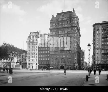 Hotel New Netherland, New York City 1905. Stockfoto