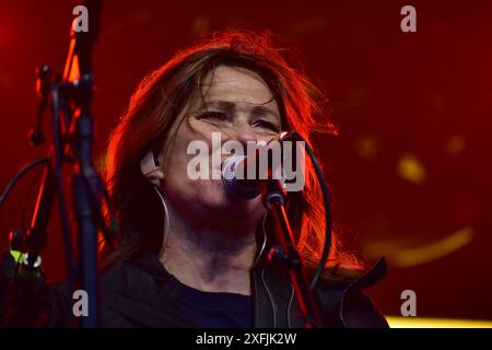 Alternative Rockband The Breeders at Bristol Sounds, Bristol, UK. Juni 30 2024. Stockfoto