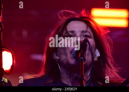 Alternative Rockband The Breeders at Bristol Sounds, Bristol, UK. Juni 30 2024. Stockfoto