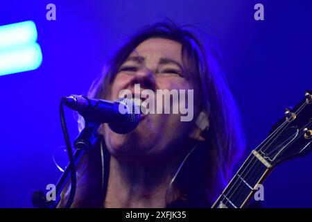 Alternative Rockband The Breeders at Bristol Sounds, Bristol, UK. Juni 30 2024. Stockfoto