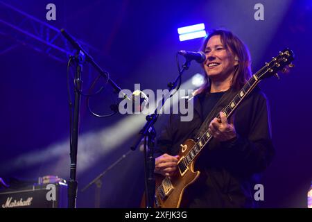 Alternative Rockband The Breeders at Bristol Sounds, Bristol, UK. Juni 30 2024. Stockfoto