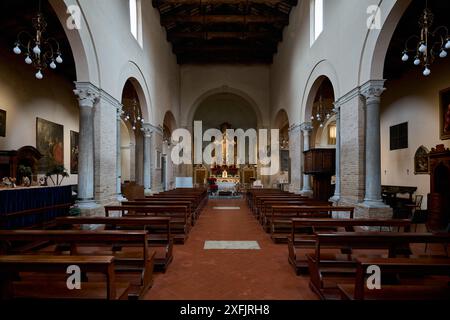 Kirche Santa Maria Maggiore in Ravenna, Italien Stockfoto