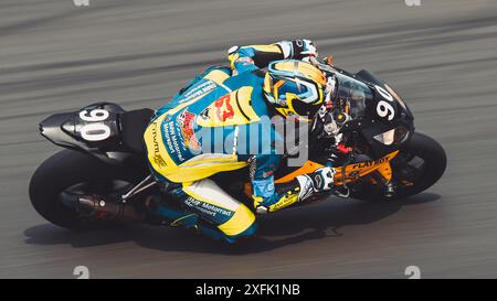 Oschersleben, Deutschland, 09. Juni 2019: BMW S1000RR vom Team LRP Polen tritt zur FIM Langstrecken-Weltmeisterschaft 2019 an Stockfoto