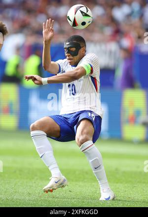 Düsseldorf, Deutschland, 1. Juli 2024. Kylan Mbappe aus Frankreich während des Achtelfinale der UEFA-Europameisterschaften in der Düsseldorfer Arena. Der Bildnachweis sollte lauten: Paul Terry / Sportimage Stockfoto