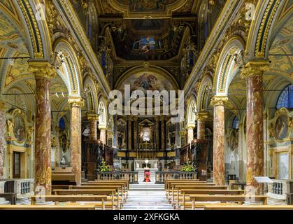 Santa Maria in Via Lata (Basilika di Santa Maria in Via Lata) Rom, Italien Stockfoto