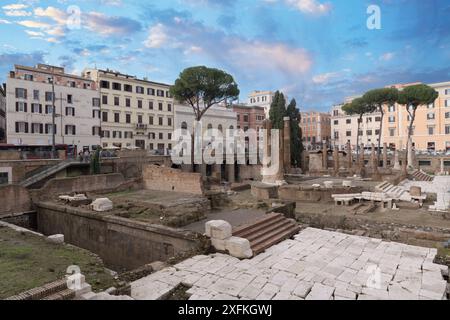 Largo di Torre Argentina (Argentinischer Turmplatz). Rom, Italien Stockfoto