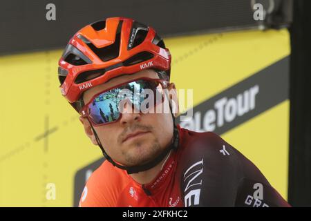 Porträts aus der 5. Etappe der Tour de France 2024 Stockfoto