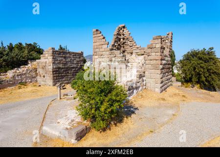 Myndos Gate ist ein historischer Ort in Bodrum. Bodrum ist eine Stadt in der Provinz Mugla in der Türkei. Stockfoto