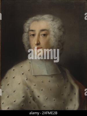 Clemens August von Bayern (1700-1761). Museum: Palazzo Madama Turin. Autor: Rosalba Giovanna Carriera. Stockfoto