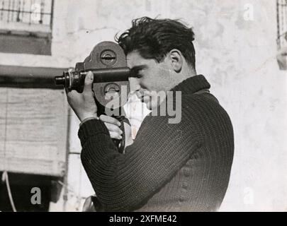 Robert Capa. Museum: PRIVATE SAMMLUNG. Autor: Gerda Taro. Stockfoto