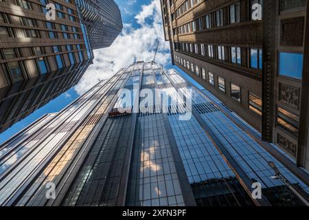 Die 270 Park Avenue ist ein Superhochhaus im Bau, 2024, NYC, USA Stockfoto