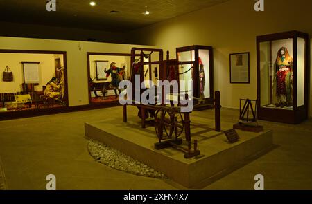 Das Begama Museum in Bergama, Türkei, ist ein Ort, an dem Stücke aus der antiken Stadt Pergamon ausgestellt werden. Stockfoto