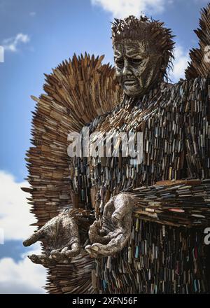 The Knife Angel, National Monument Against Violence and Aggression, Southend-on-Sea, Essex © Clarissa Debenham (Film Free Photography) / Alamy Stockfoto